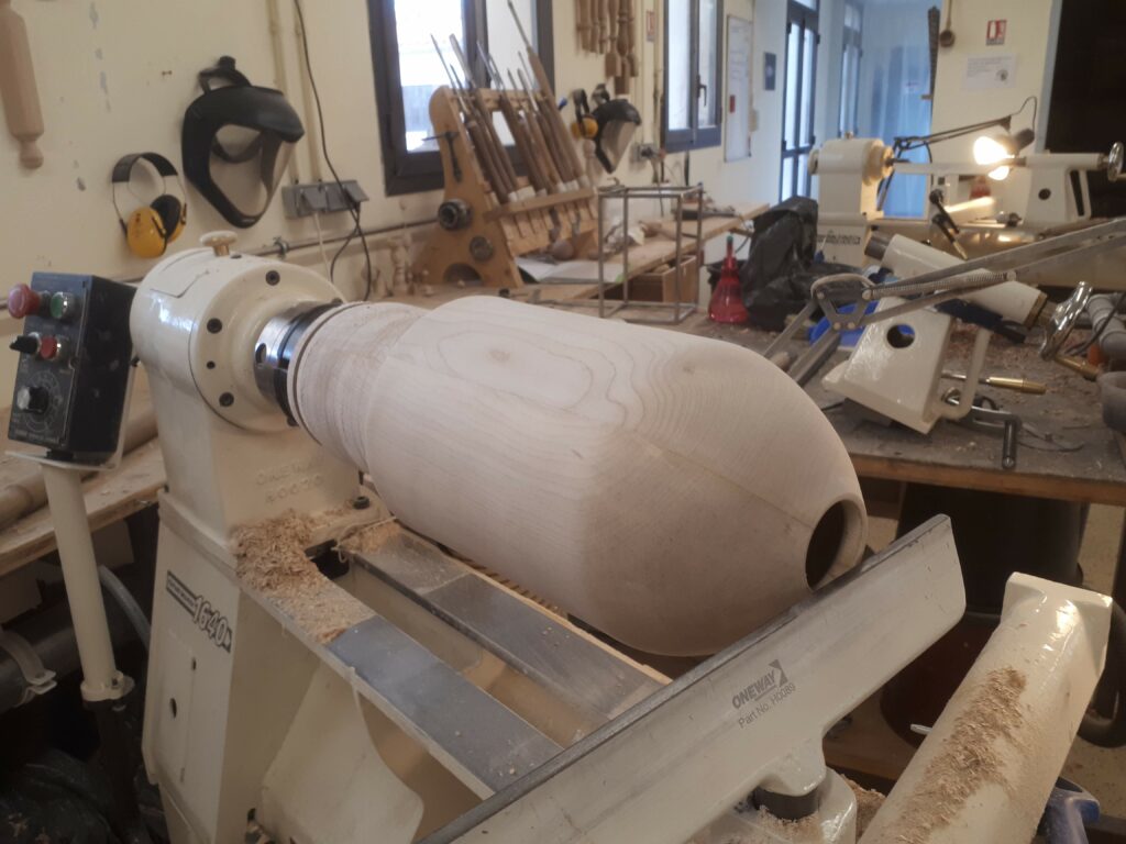 Hollowing French Maple