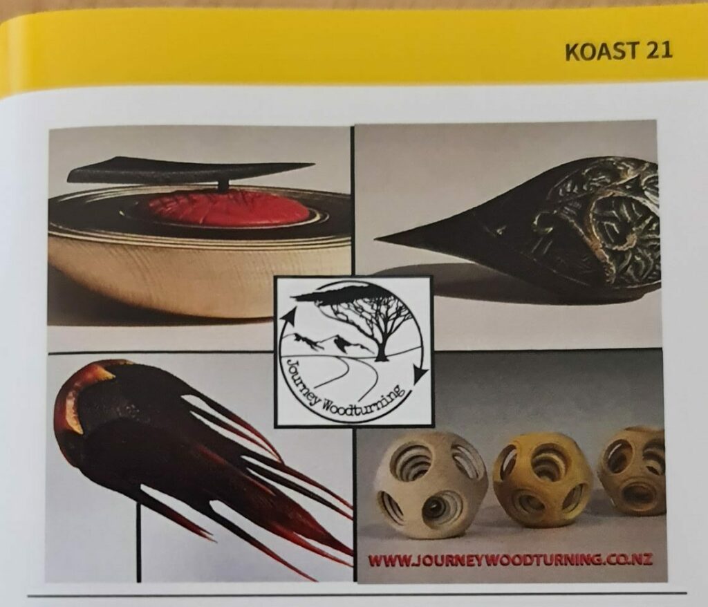 Journey Woodturning Advert KOAST 2019