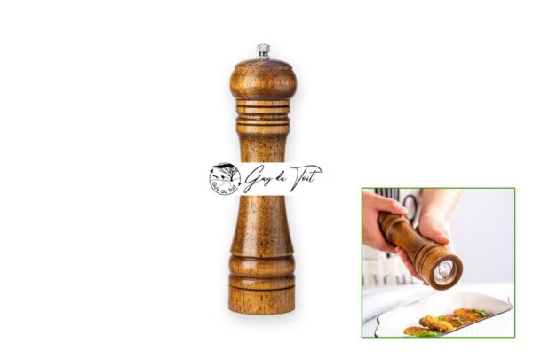 8" Holzgedrechselte Pfeffermühle Bausätze
