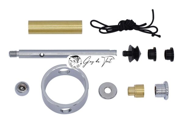 Chrom Kreisel Kit Komponenten
