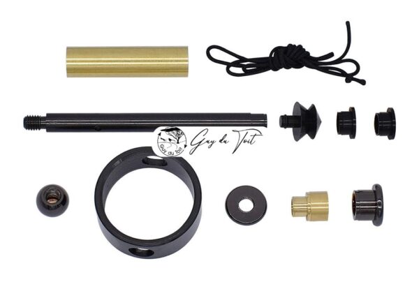 Gunmetal Kreisel Kit Komponenten