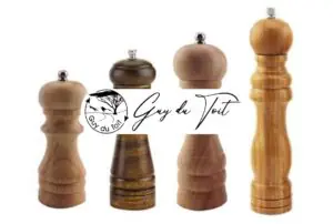 Kits de moulins à poivre en bois