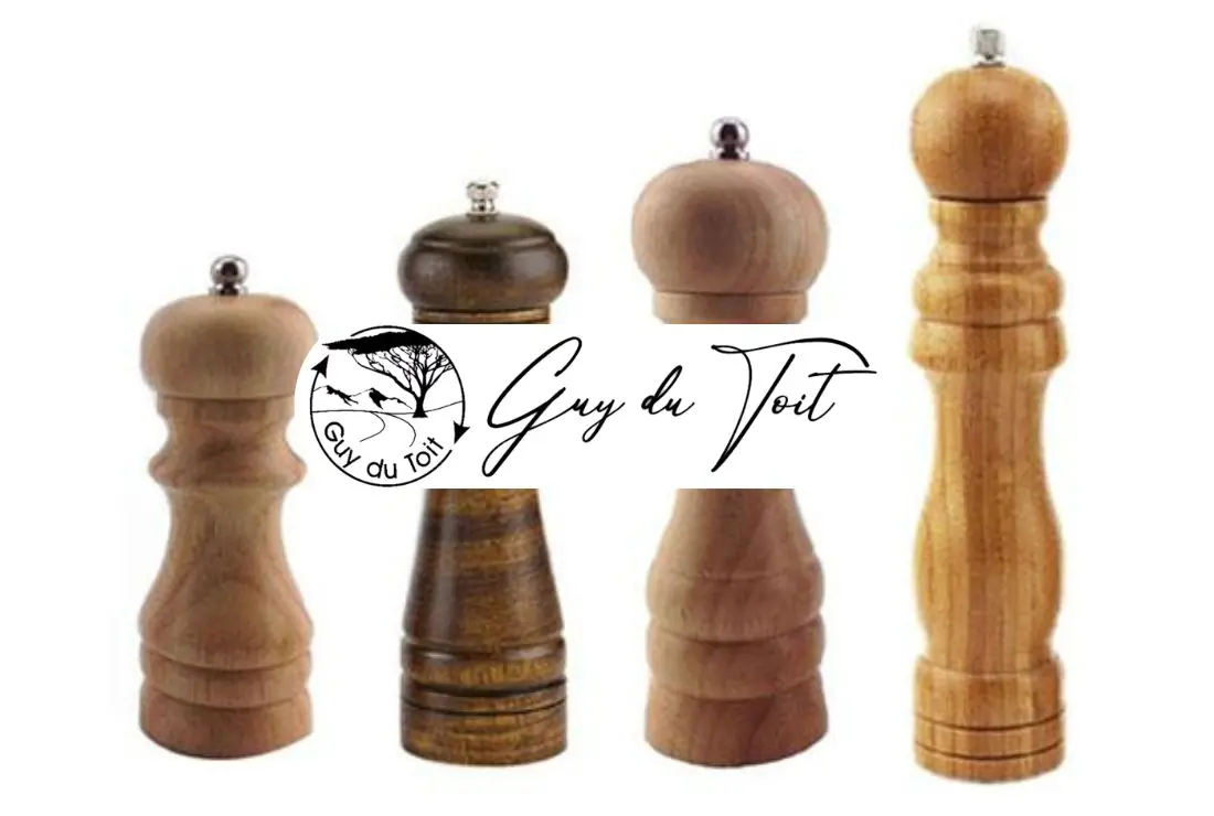 Kits de moulins à poivre en bois