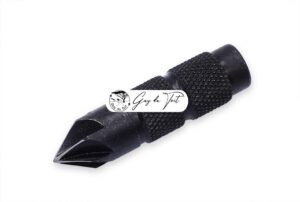 Outil de chanfreinage de tube de stylo en acier au carbone, un outil manuel utilisé par les tourneurs de bois pour préparer les ébauches de stylo.