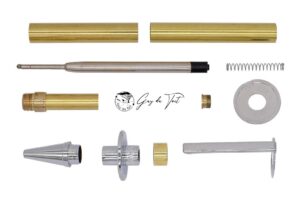 Premium Chrome Plated 25Mm Woodturning Big Pen