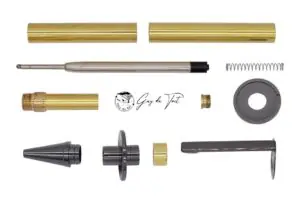 Premium Gun Metal Plated Big Pen For Woodturning Projects