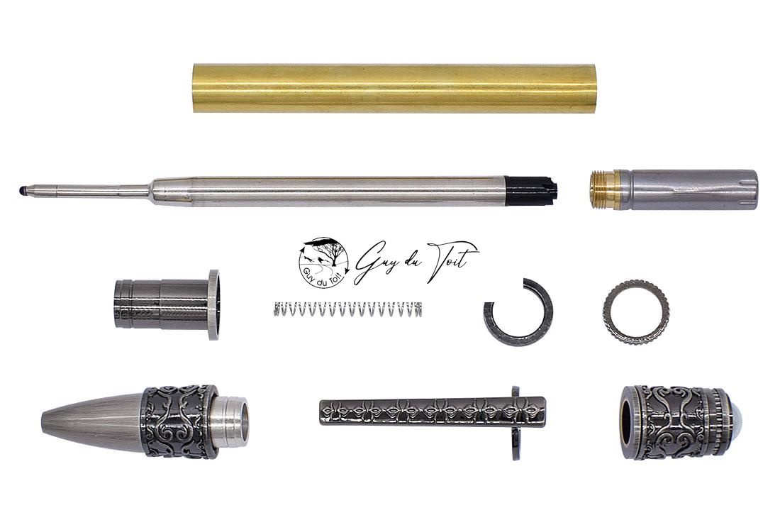 Kit clásico de torneado de madera pulido a pistola - Imagen 3