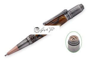 Kit de torneado de madera de cobre rosa antiguo y pulido a pistola