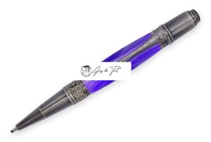 Kit stylo twist Art Deco en bronze antique