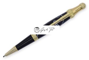 Kit élégant de stylo Lancer plaqué or