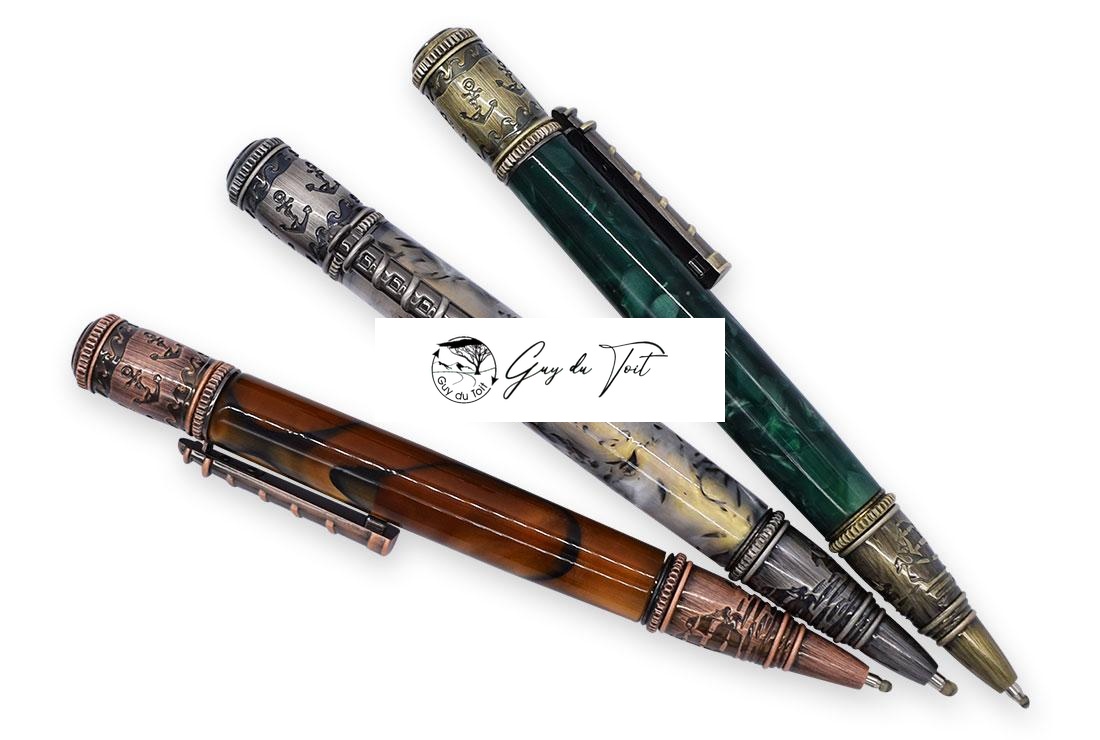 Antike Bronze Polnisch Segeln Twist Pen Kit – Bild 3