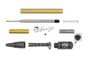 Premium Gun-Polish Sailing Twist Pen Kit