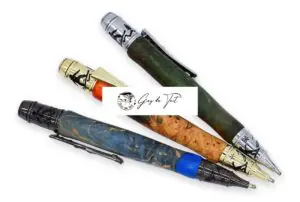 Gun Metal Skiing Ball Pen Kit For Skiing Enthusiasts