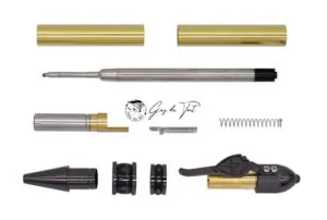 Gun Metal Plated Soldiers' Helmet Pen | Unique Gift Idea