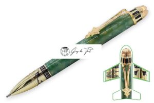 Kit de stylos d'aviation Premium Gold Jet pour les passionnés d'aviation