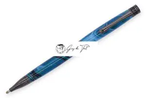 Stylish Gun Metal Plated Cyclotron Pen Kit