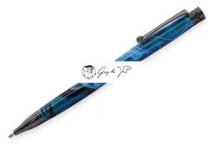 Gold Plated Cyclotron Pen Kit With Rotating Wheel Clip
