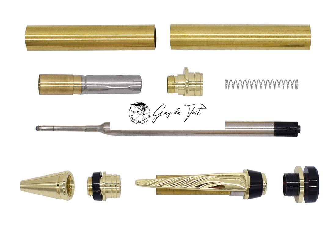 Premium Gold Plated Cigar Kit With Ultra Cigar Pen Clip - Image 2