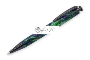 Premium Gun Metal Plated Pen Kit For Woodturning (Kit de stylo plaqué métal)