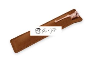 Étui durable pour stylos et crayons de café en ultra-fibre pour les étudiants et les professionnels