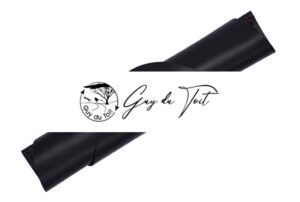 Porte-stylos en cuir noir de qualité supérieure pour deux stylos