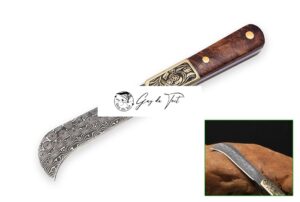 Premium Damaszener Stahl Diy Messer Blank Kit