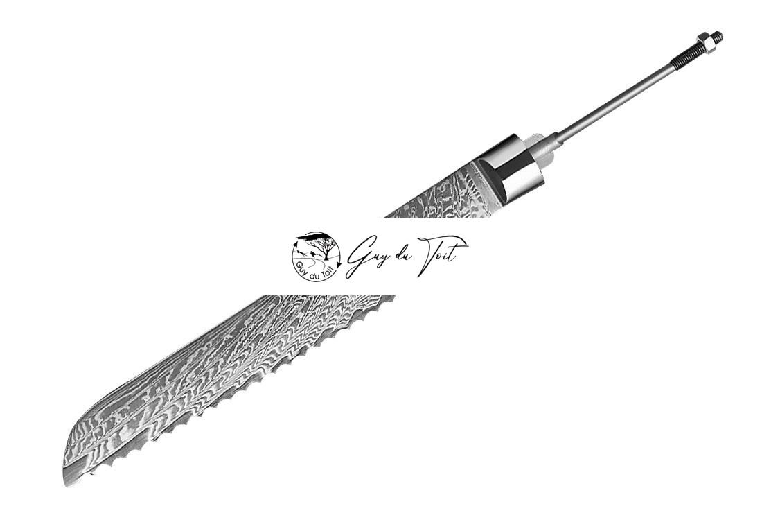 Premium Bread Knife Blank Kit For Custom Handle Crafting - Image 3