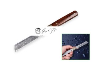 Kit d'ébauche de couteau Diy en acier Damas de première qualité