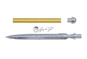 Kit ouvre-lettres de luxe chromé