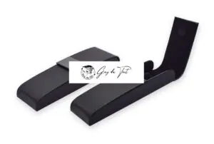 Premium Black Leather Magnetic Pen Box