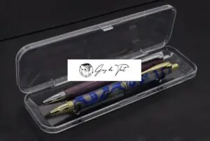 Elegant Double Plastic Pen Box For Fancy And Slimline Pens