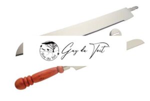 Couteau à gâteau en acier inoxydable de première qualité pour des portions parfaites d'une seule pièce