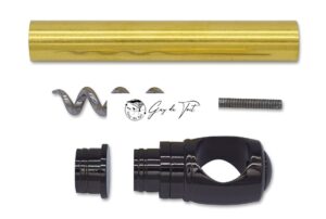 Tire-bouchon en T plaqué or Premium Kit décapsuleur