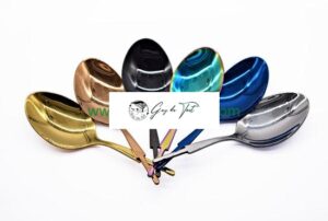 Set de couverts en acier inoxydable de qualité supérieure pour le tournage sur bois - 6 options de couleur