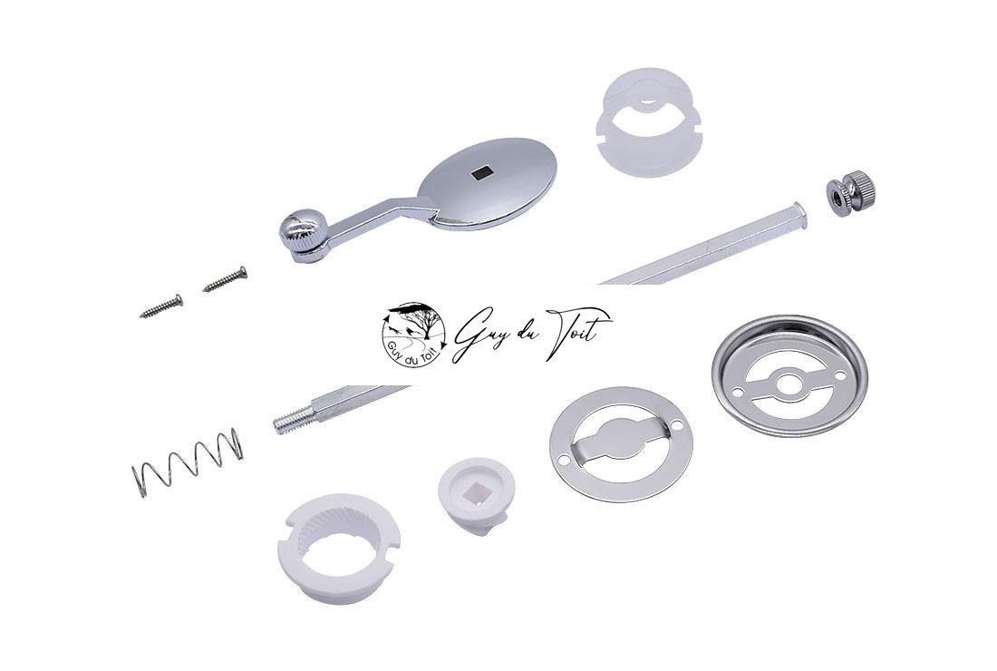 Kit de molinillo de sal y pimienta con manivela de 6 pulgadas y mecanismo de molienda de cerámica - Imagen 2