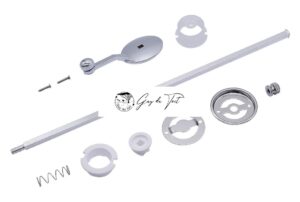Kit de molinillo de sal y pimienta con manivela de 10 pulgadas y mecanismo de molienda de cerámica