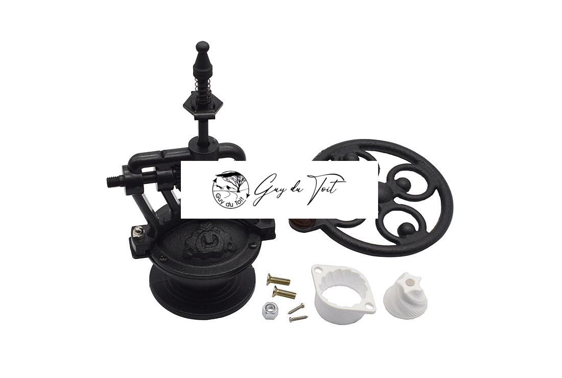 Kits de Moulin à Café Noir Premium pour Boîte et Tiroir en Bois Diy | Projet de Tournage sur Bois