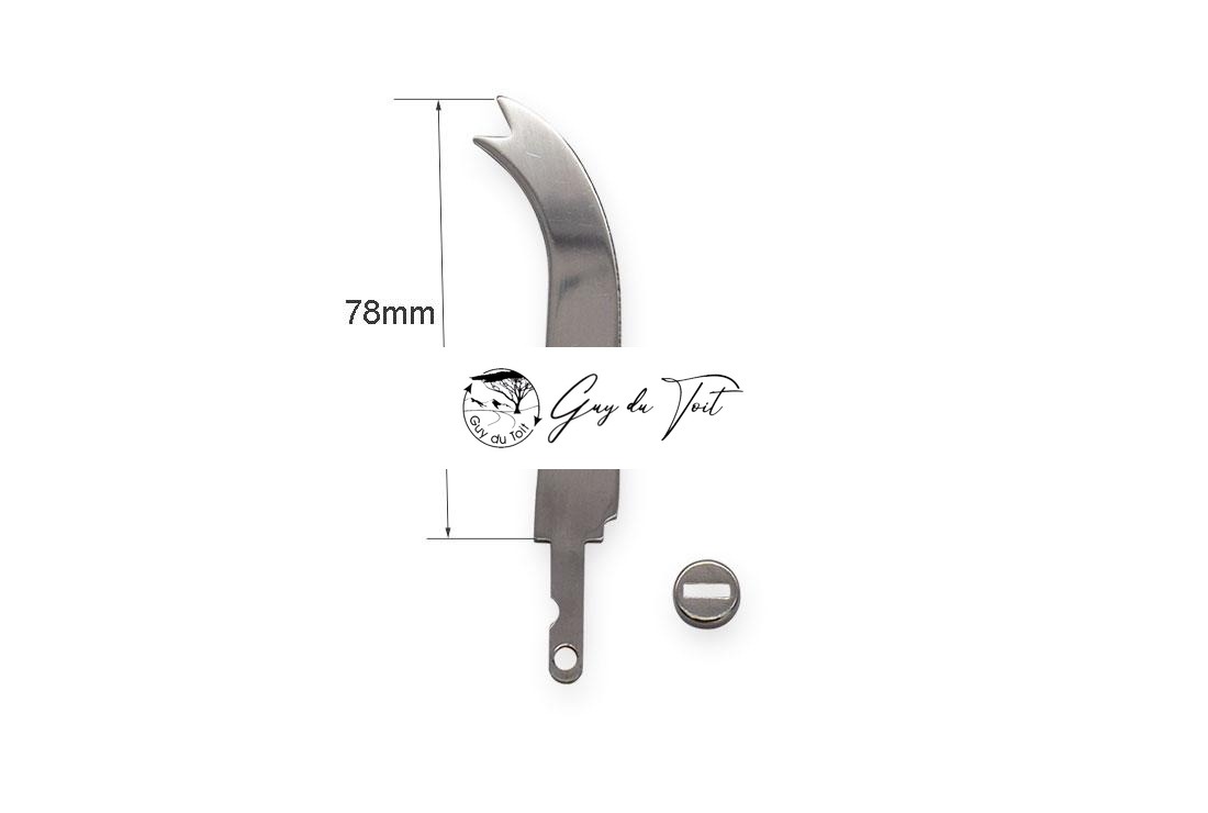 Premium Stainless Steel Cheese Knife Kit With Fishtail Blade