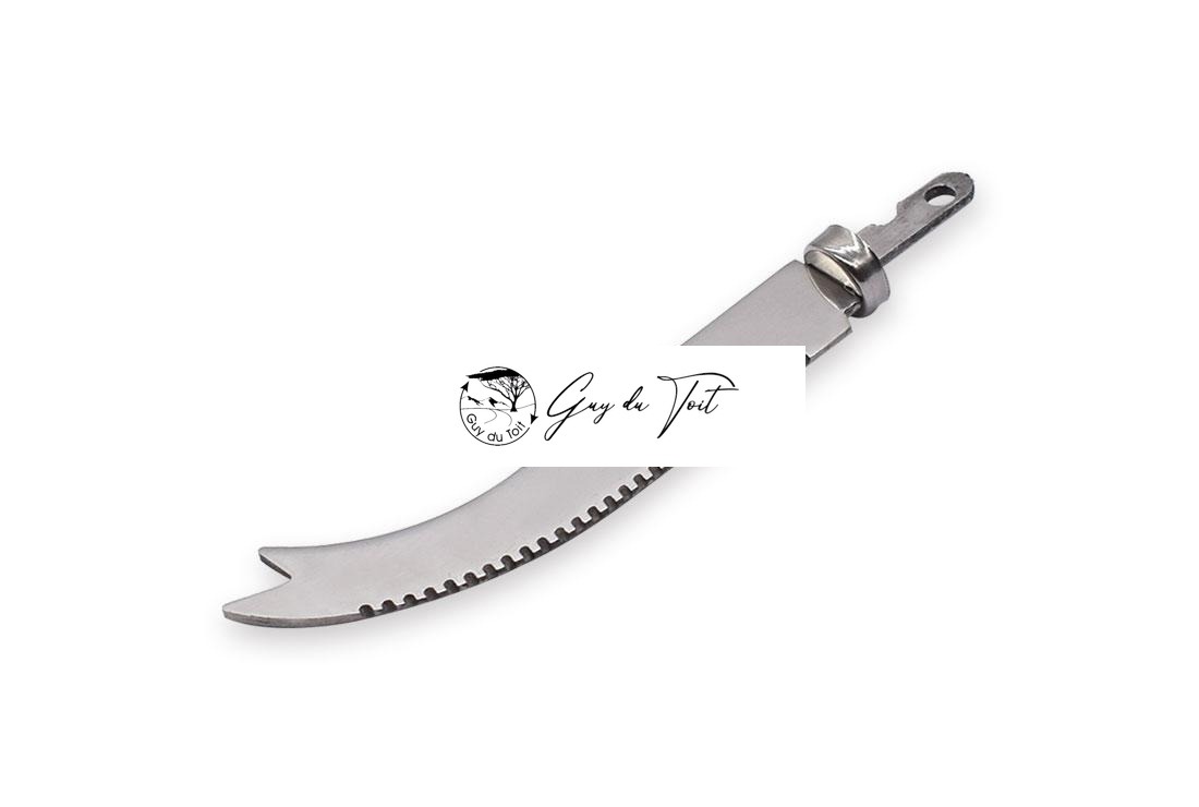 Premium Stainless Steel Cheese Knife Kit With Fishtail Blade - Image 3