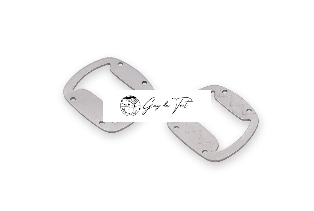 Kit unique d'ouverture de bouteille en acier inoxydable en forme de requin