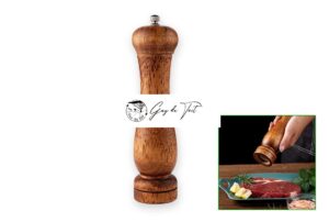 Adjustable Ceramic Salt & Pepper Mill Kit - Coarse To Fine Grind