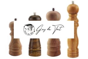 Adjustable Ceramic Salt & Pepper Mill Kit - Easy Grind Control