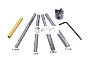 Premium 3/4 Cutter Head With 4 Edges And Multiple Shaft Sizes