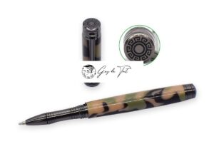 Gun Metal Plating Mysterious Skyrollerball Pen Kits