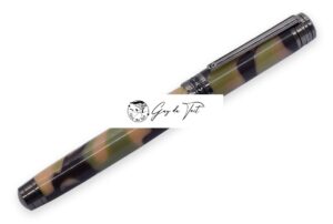 Kit stylo Skyrollerball mystérieux plaqué or