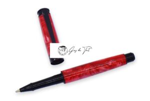 Black Chrome Plated Classic Hurricane Rollerball Pen Kit