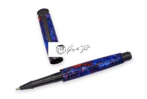 Kit stylo roller premium plaqué or Hurricane