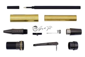 Premium Gun Metal Plated Large Jr.Gentleman Pen Kits