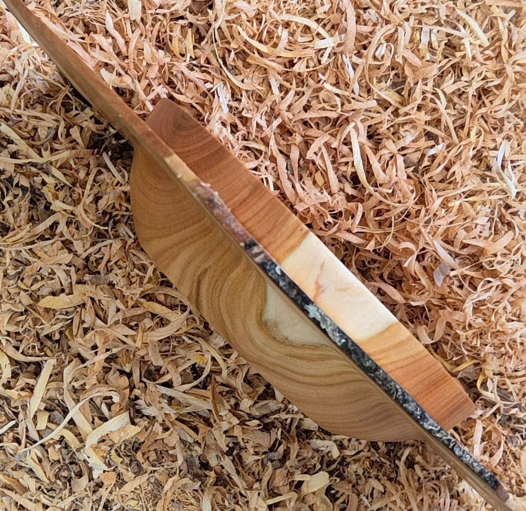 Wings – Hand-Turned Cherry Winged Bowl - Image 5