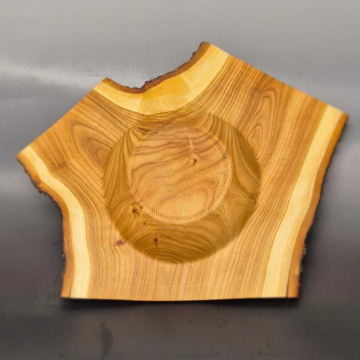 Back view of Ailes Winged Cherry Bowl by Guy du Toit